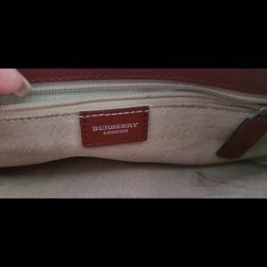 Authentic Burberry Tote - Small gently used